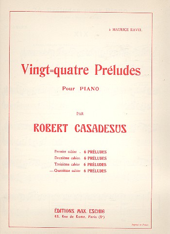 24 préludes vol.4   pour piano  