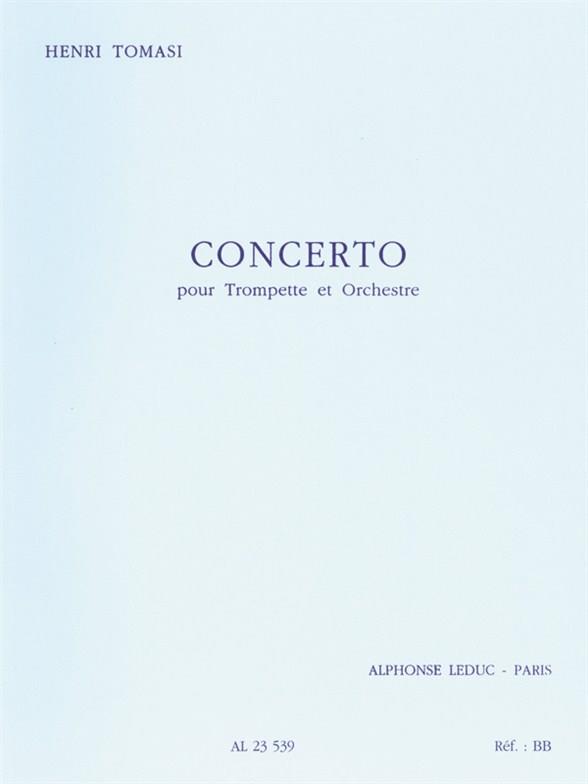 Concerto&nbsp;&nbsp;pour trompette et orchestre&nbsp;&nbsp;partition miniature