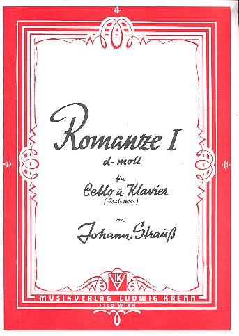Romanze d-Moll Nr.1 op.243 &nbsp;&nbsp;für Violoncello und Klavier&nbsp;&nbsp;