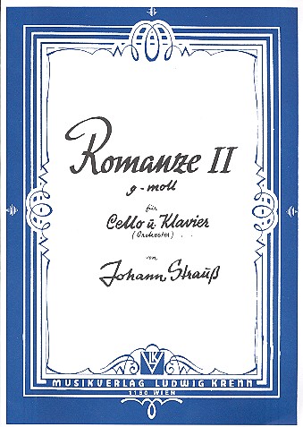 Romanze g-Moll Nr.2 op.255&nbsp;&nbsp;für Violoncello und Klavier&nbsp;&nbsp;