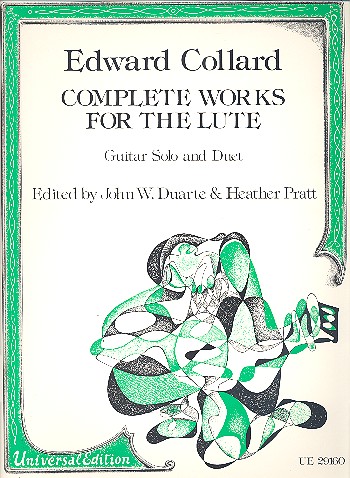Complete Works for the lute&nbsp;&nbsp;for guitar solo and two guitars&nbsp;&nbsp;