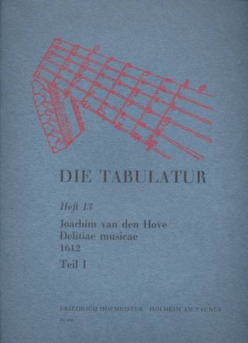Delitiae musicae (1612) Band 1  für Laute  