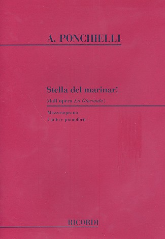 Stella del marinar per mezzosoprano&nbsp;&nbsp;e piano (it)&nbsp;&nbsp;