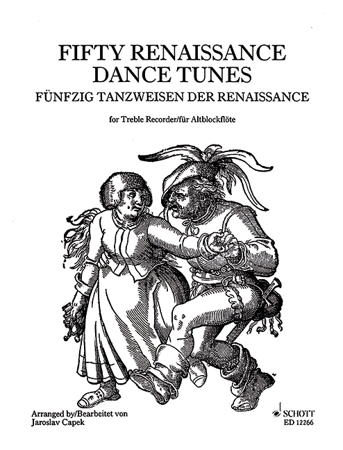 50 Renaissance Dance Tunes  for treble recorder  