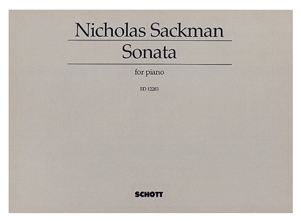 Sonata (1983-84)  for piano  