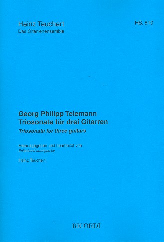 Suite für 3 Gitarren&nbsp;&nbsp;Partitur und Stimmen&nbsp;&nbsp;