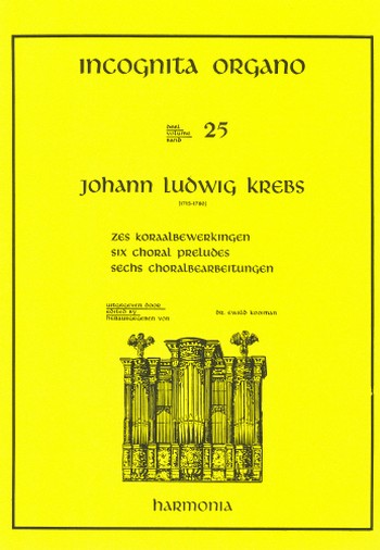 6 Choralbearbeitungen  für Orgel  