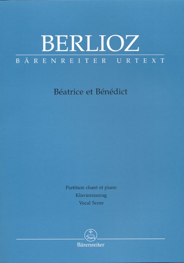 Beatrice et Benedict  Klavierauszug (fr/dt)  Oper