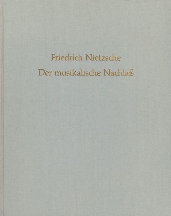Musikalischer Nachlass  (gebunden)  