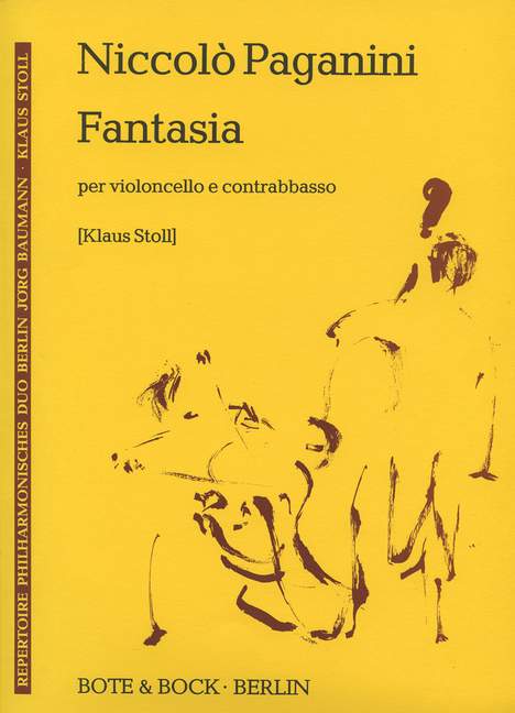 Fantasia&nbsp;&nbsp;für Violoncello und Kontrabass&nbsp;&nbsp;2 Partituren