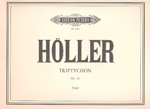 Triptychon über die Ostersequenz 'Victimae paschali laudes' op.64  für Orgel  