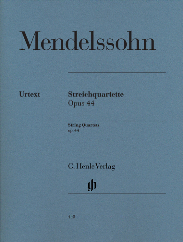 Streichquartette op.44&nbsp;&nbsp;&nbsp;&nbsp;Stimmen