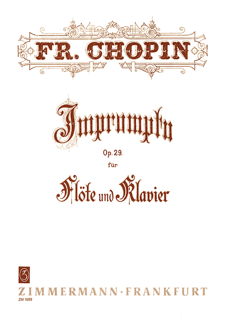Impromptu op.29 für  Flöte und Klavier  