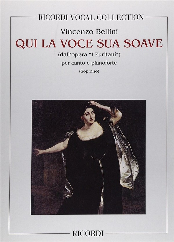 Qui la voce sua soave da&nbsp;&nbsp;I puritani per soprano coloratura&nbsp;&nbsp;e pianoforte (it)
