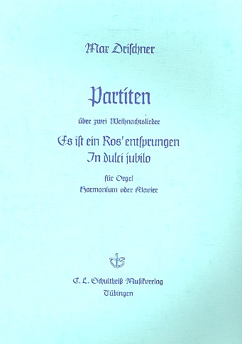 Partiten über 2 Weihnachtslieder  für Orgel (Harmonium/Klavier)  