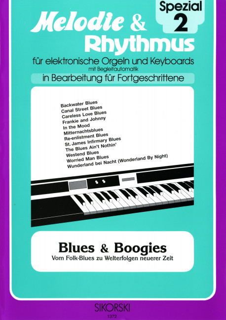 Blues und Boogies:  für E-Orgel / Keyboard  