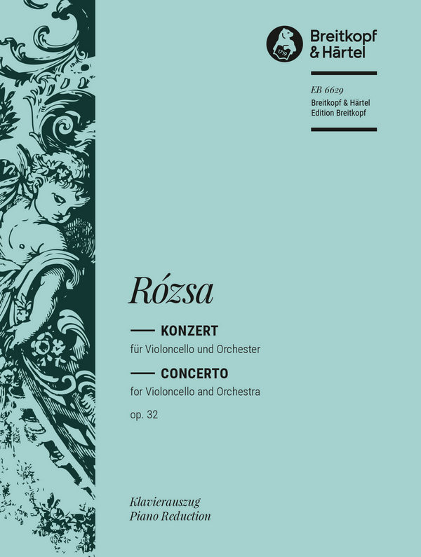 Konzert op.32  für Violoncello und Orchester  für Violoncello und Klavier