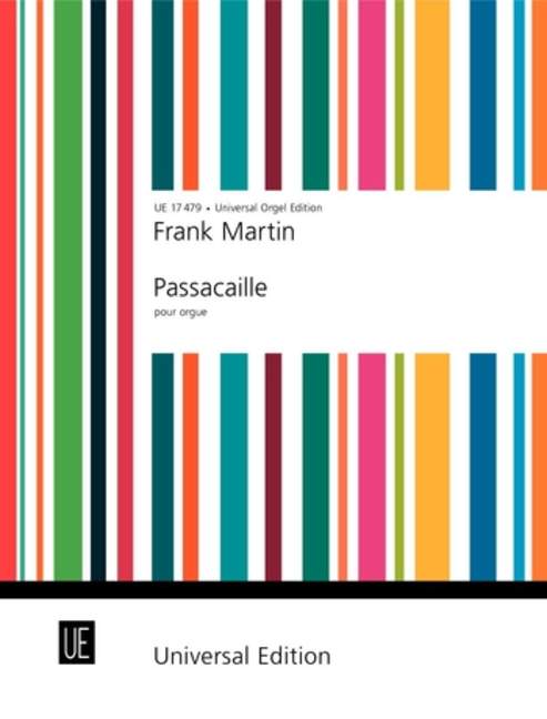 Passacaille  pour orgue  