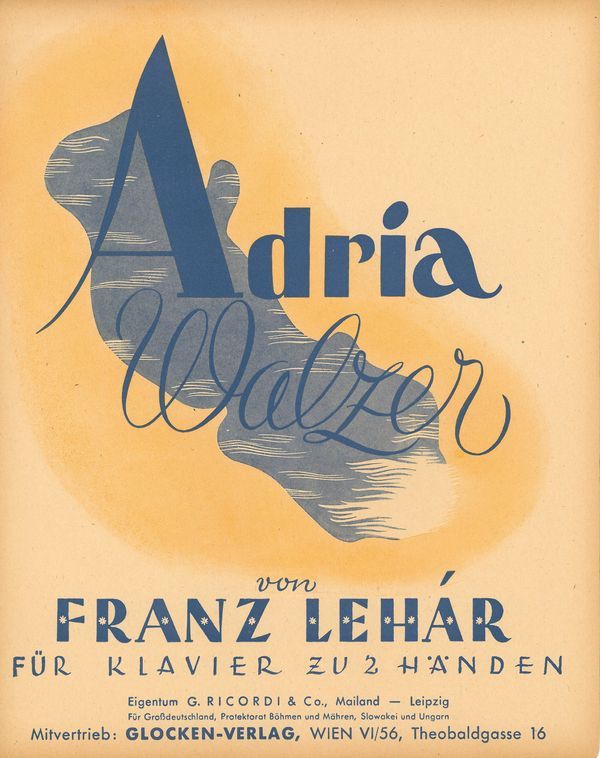 Adria-Walzer   für Klavier  