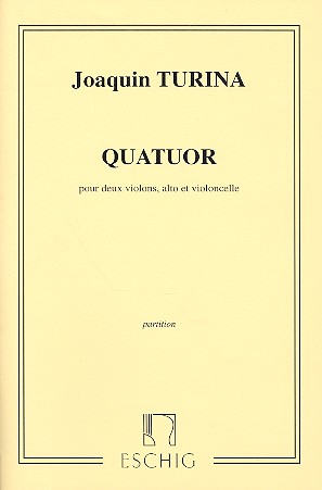 QUATUOR POUR 2 VIOLONS, ALTO ET&nbsp;&nbsp;VIOLONCELLE&nbsp;&nbsp;PARTITUR