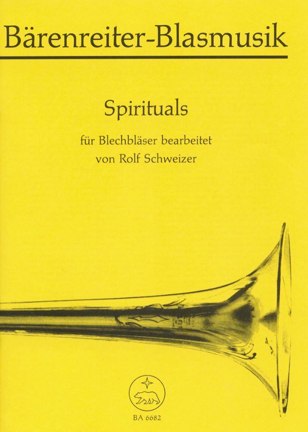 Spirituals  für Blechbläser  Partitur