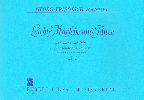 Leichte Märsche und Tänze  für Violine und Klavier  