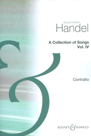 Acollection of songs volume 4  for contralto and piano (en)  