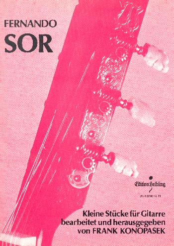 Kleine Stücke&nbsp;&nbsp;für Gitarre&nbsp;&nbsp;