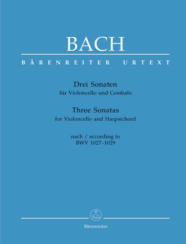 3 Sonaten nach BWV1027-1029