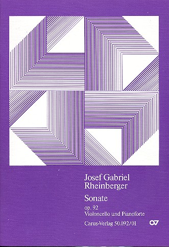 Sonate op.92 für Violoncello&nbsp;&nbsp;und Klavier&nbsp;&nbsp;