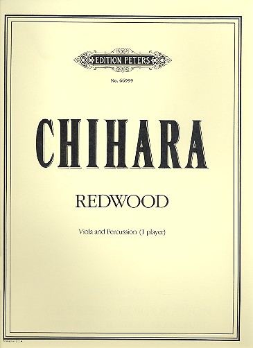 Redwood (1967)&nbsp;&nbsp;for viola and percussion (1 player)&nbsp;&nbsp;