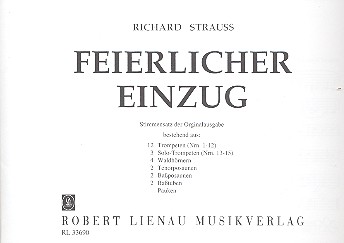 Feierlicher Einzug  Für Trompetenorchester und Pauken  26 Stimmen