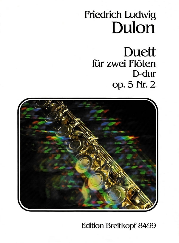 Duett D-Dur op.5,2  für 2 Flöten  2 Spielpartituren