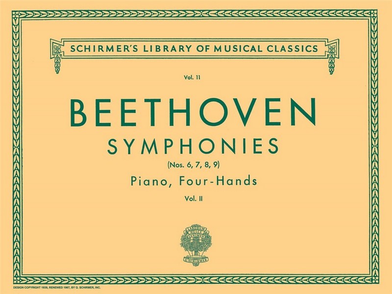 Symphonies vol. 2 (No. 6-9)&nbsp;&nbsp;for piano 4 hands&nbsp;&nbsp;