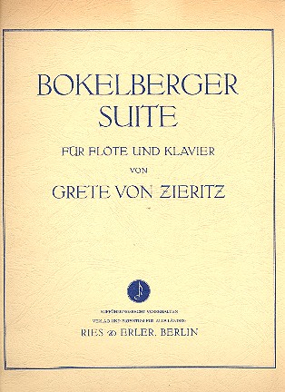 Bokelberger Suite für Flöte und  Klavier  