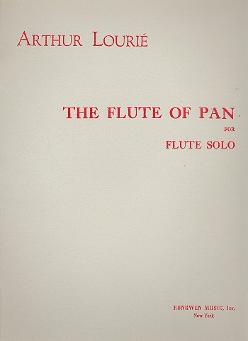 The Flute of Pan for flute solo    