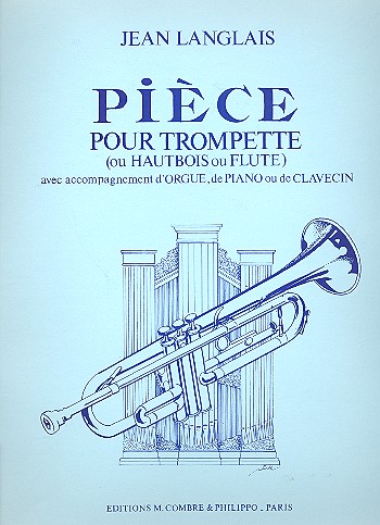 Piece&nbsp;&nbsp;pour trompette et piano (orgue)&nbsp;&nbsp;