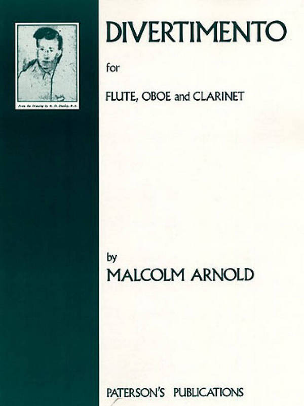 Divertimento for flute, oboe&nbsp;&nbsp;and clarinet&nbsp;&nbsp;parts