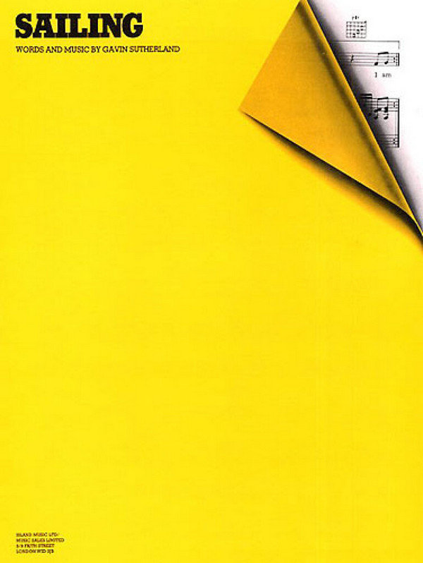 Sailing: Einzelausgabe&nbsp;&nbsp;piano/vocal/guitar&nbsp;&nbsp;