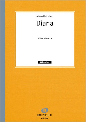 Diana Valse Musette für  Akkordeon (mit 2. Stimme)  