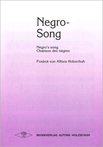 Negro-Song  für Akkordeon  