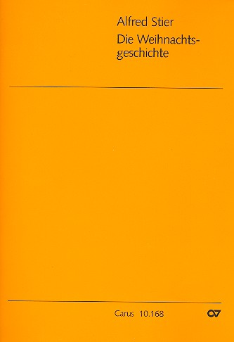 DIE WEIHNACHTSGESCHICHTE FUER  FRAUENCHOR, SOLOSTIMMEN UND INSTRU-  MENTE           PARTITUR (DT)