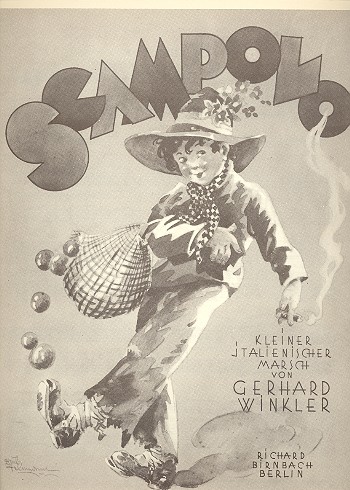 Scampolo kleiner italienischer Marsch  für Klavier  