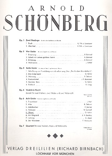 Ghasel op.6,5 für Singstimme  und Klavier  8 Lieder Nr.5