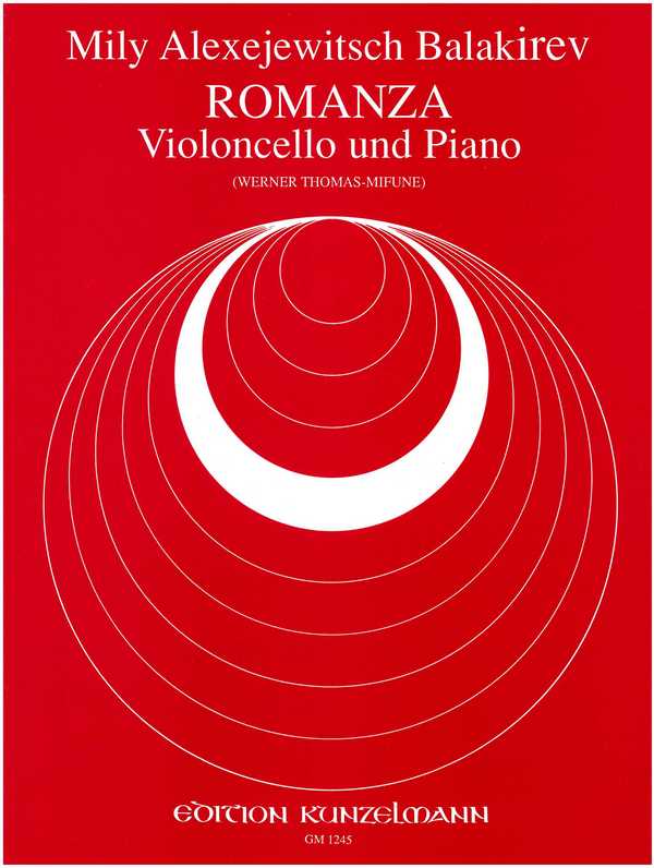 Romanza  für Violoncello und Klavier  