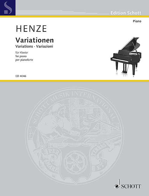 Variationen op.14&nbsp;&nbsp;für Klavier&nbsp;&nbsp;