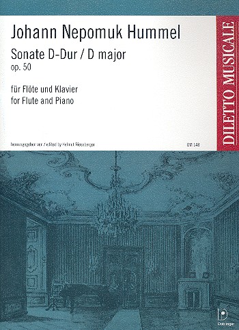 Sonate D-Dur op.50 für Flöte und  Klavier  