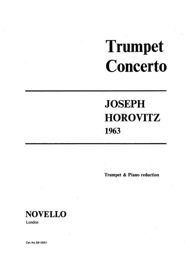 Concerto for trumpet and orchestre  for trumpet and piano  