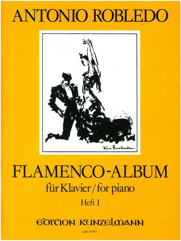 Flamenco-Album Band 1  für Klavier  