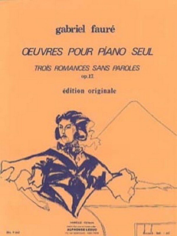 3 ROMANCES SANS PAROLES OP.17  POUR PIANO SEUL  